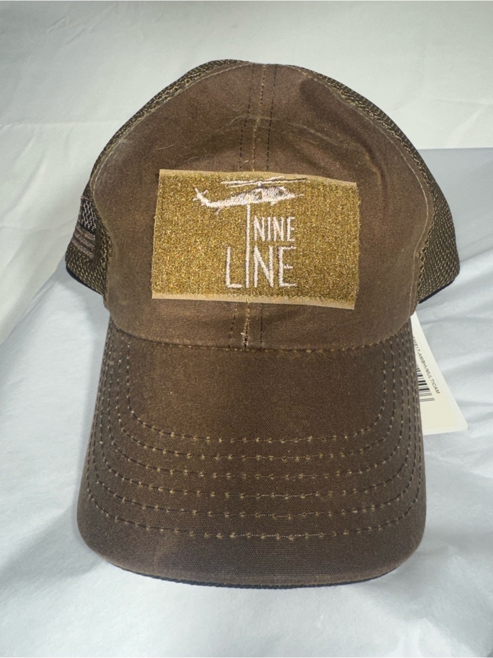 Nine Line Brown Patch Trucker Hat